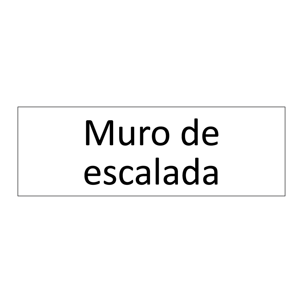 Muro de escalada
