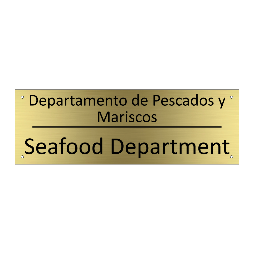 Departamento de Pescados y /.../ - Seafood Department