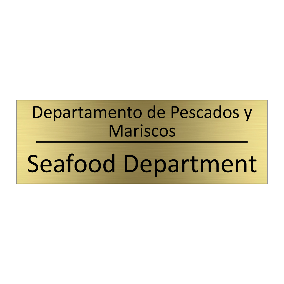 Departamento de Pescados y /.../ - Seafood Department
