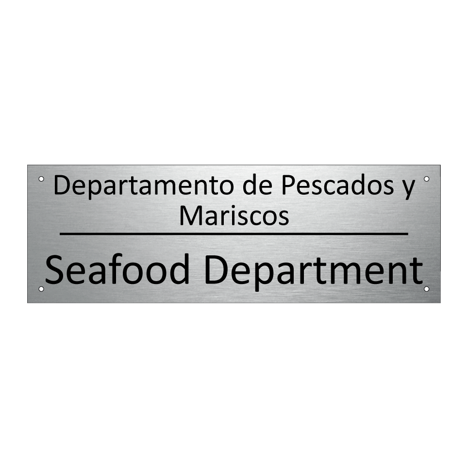Departamento de Pescados y /.../ - Seafood Department