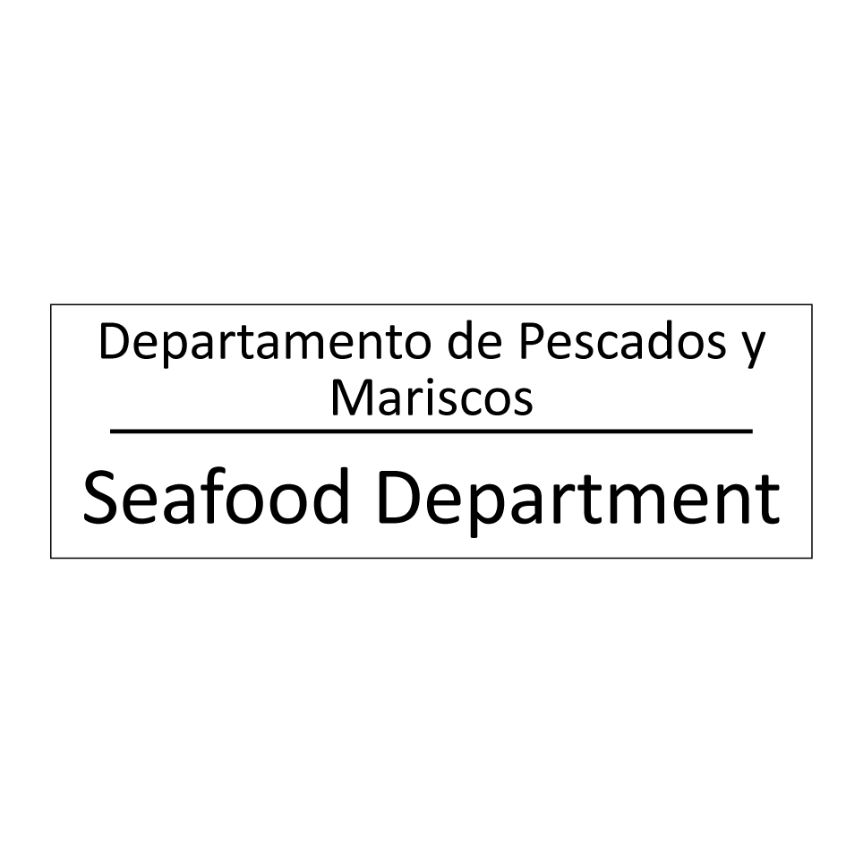 Departamento de Pescados y /.../ - Seafood Department