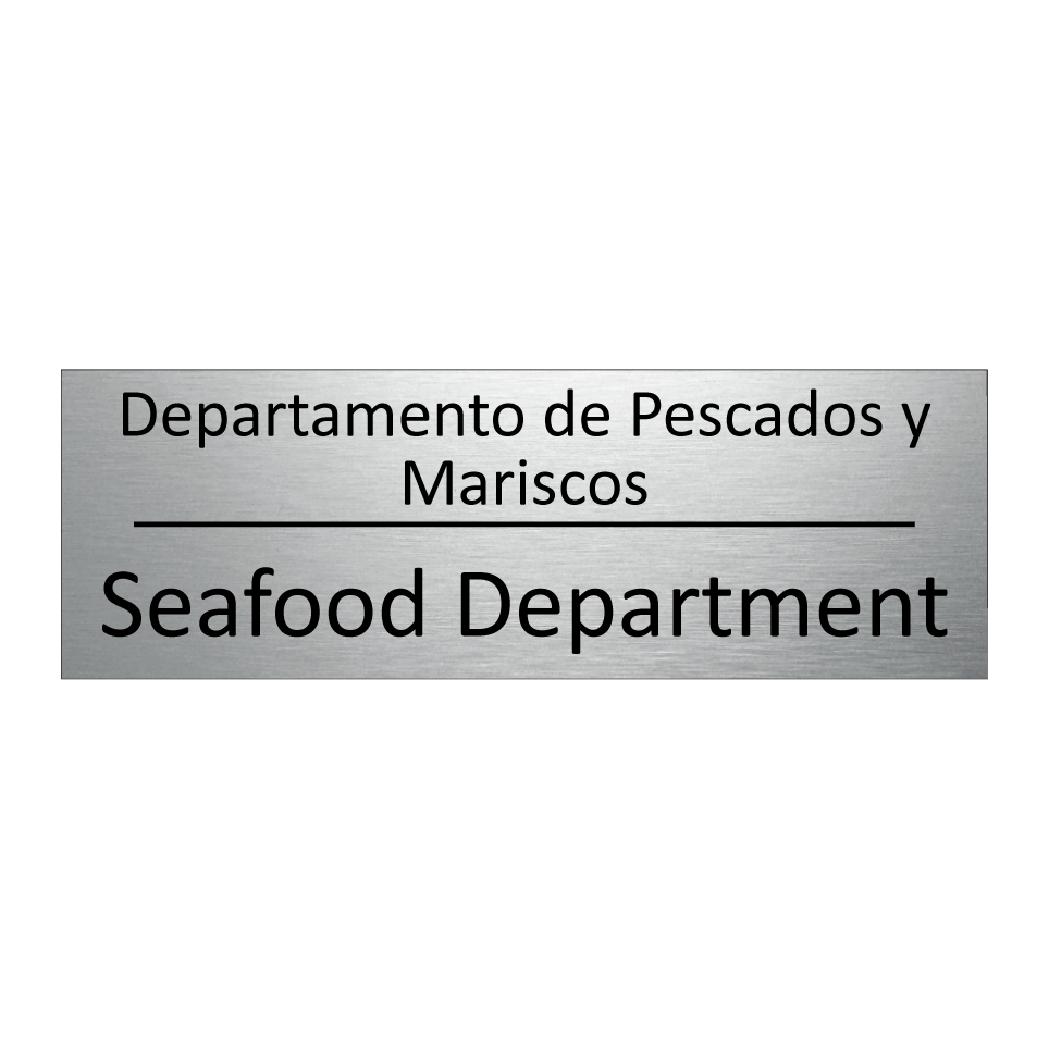 Departamento de Pescados y /.../ - Seafood Department