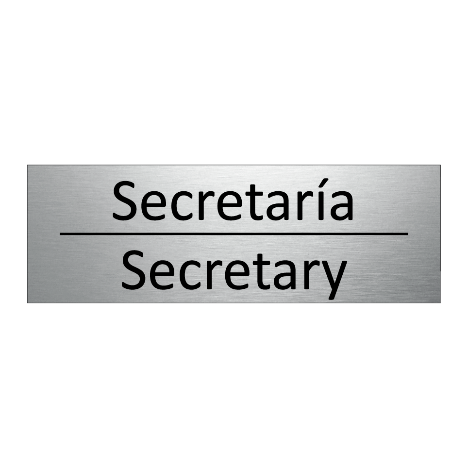 Secretaría - Secretary