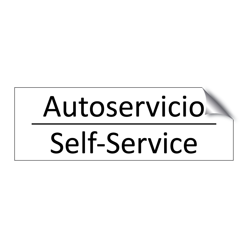 Autoservicio - Self-Service