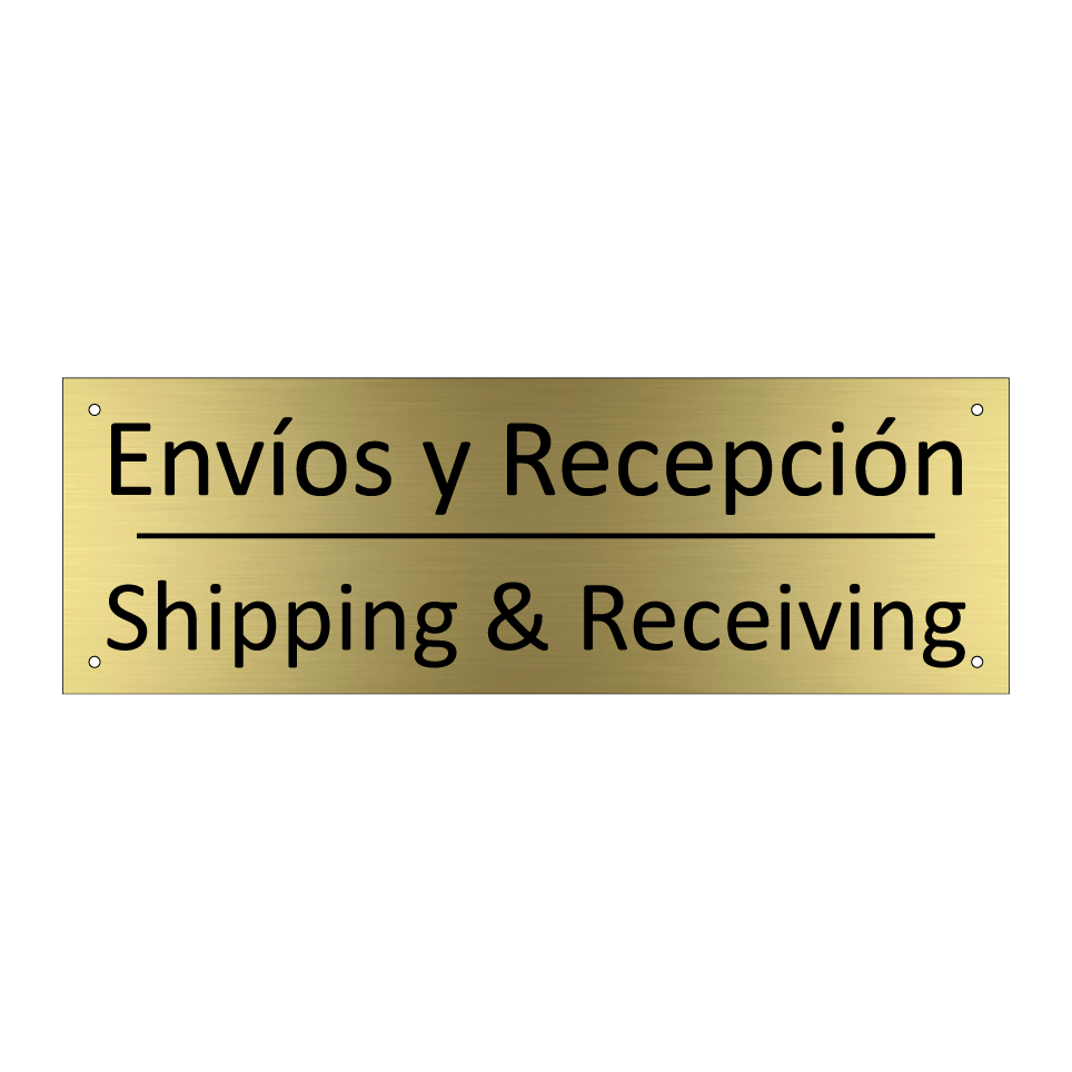 Envíos y Recepción - Shipping & Receiving