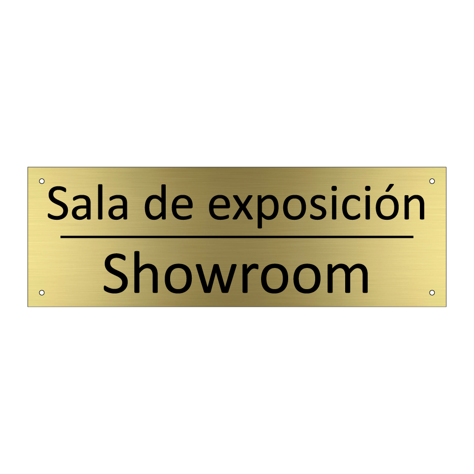 Sala de exposición - Showroom
