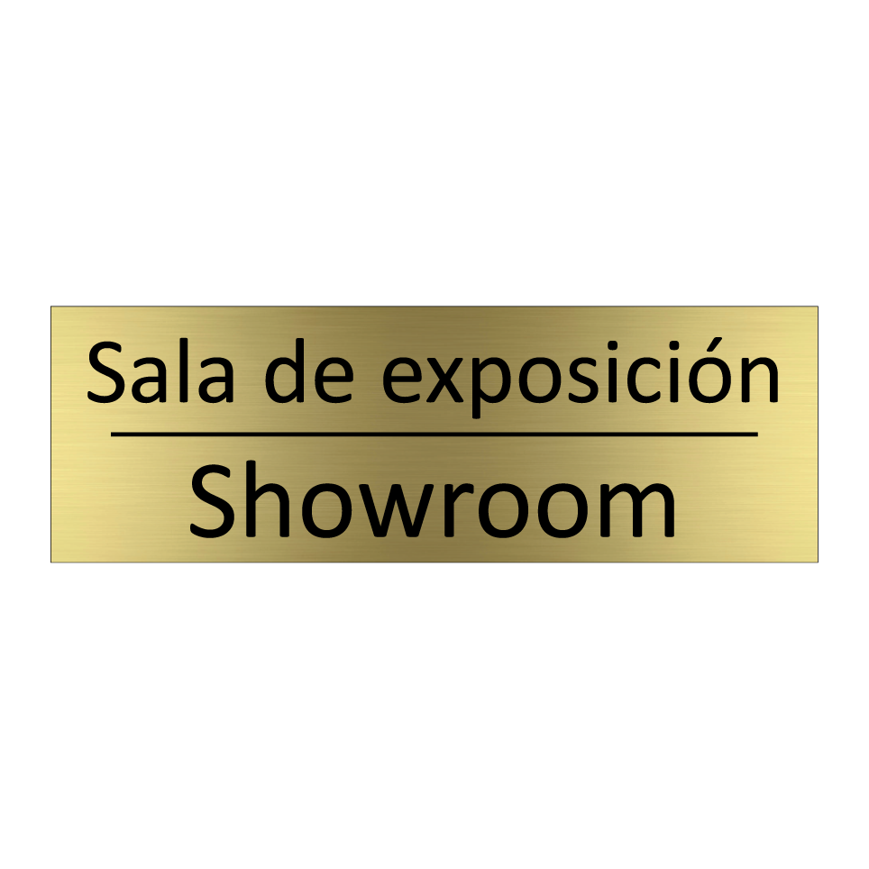 Sala de exposición - Showroom