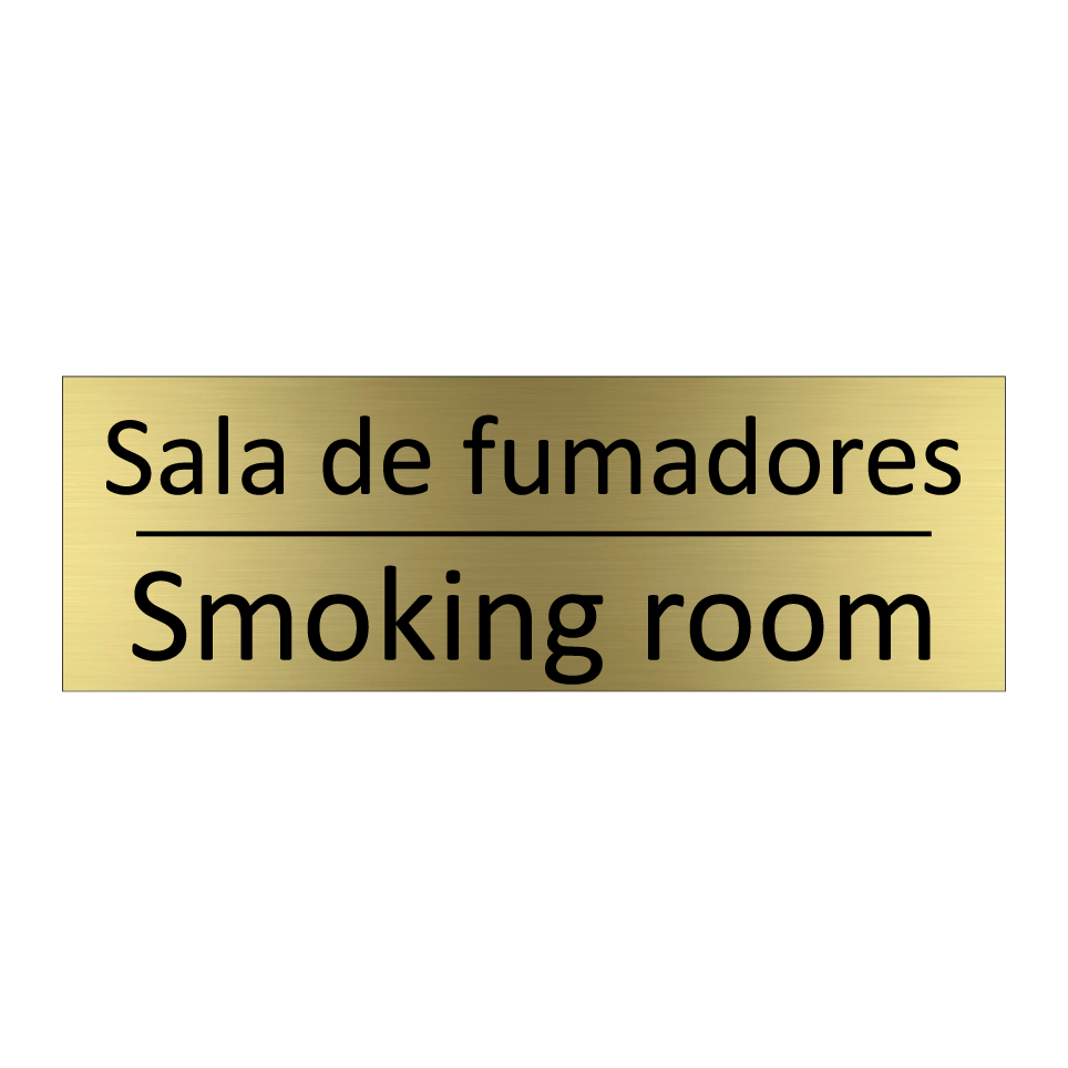 Sala de fumadores - Smoking room
