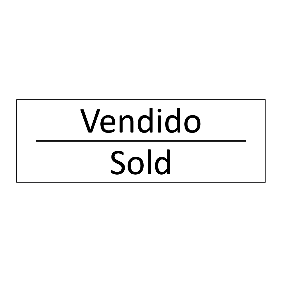 Vendido - Sold