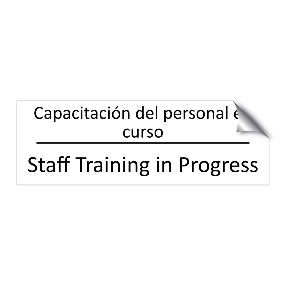 Capacitación del personal en /.../ - Staff Training in Progress