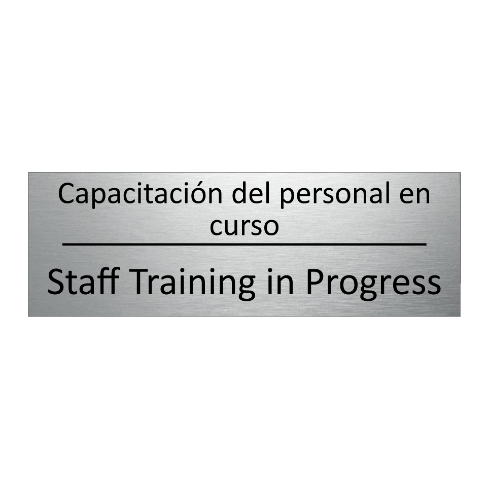 Capacitación del personal en /.../ - Staff Training in Progress