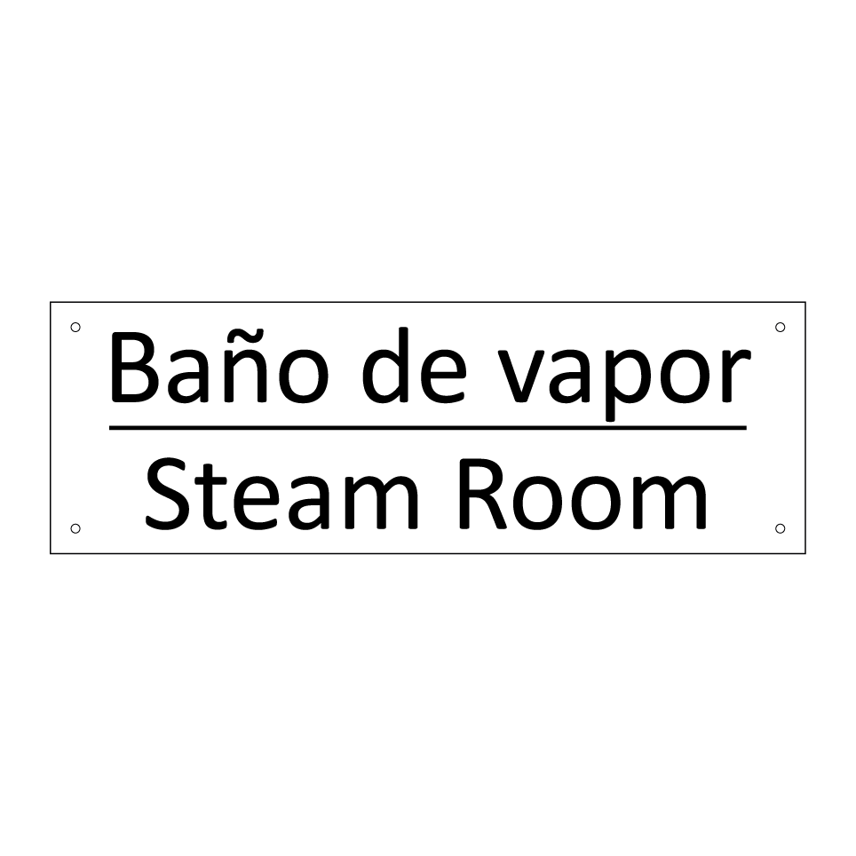 Baño de vapor - Steam Room