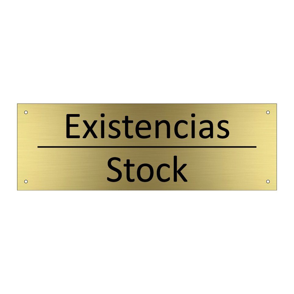 Existencias - Stock