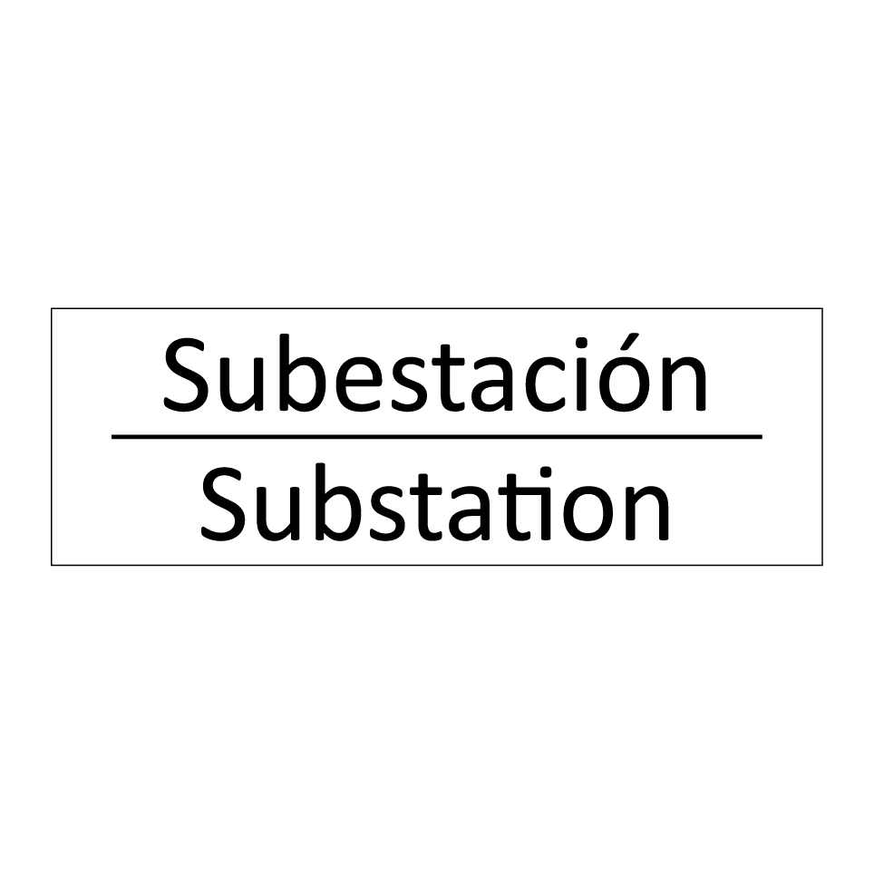 Subestación - Substation