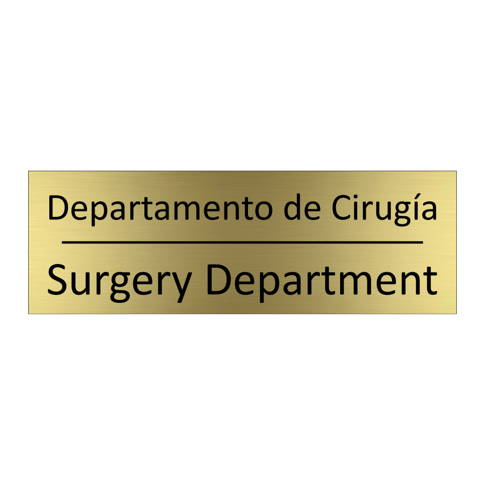 Departamento de Cirugía - Surgery Department