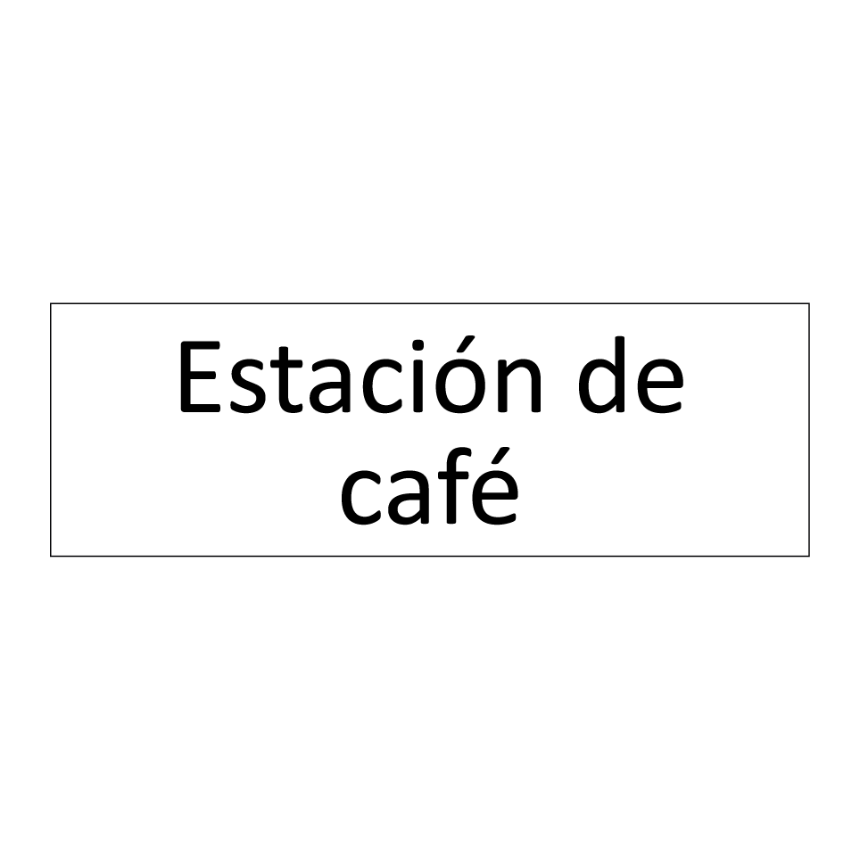 Estación de café
