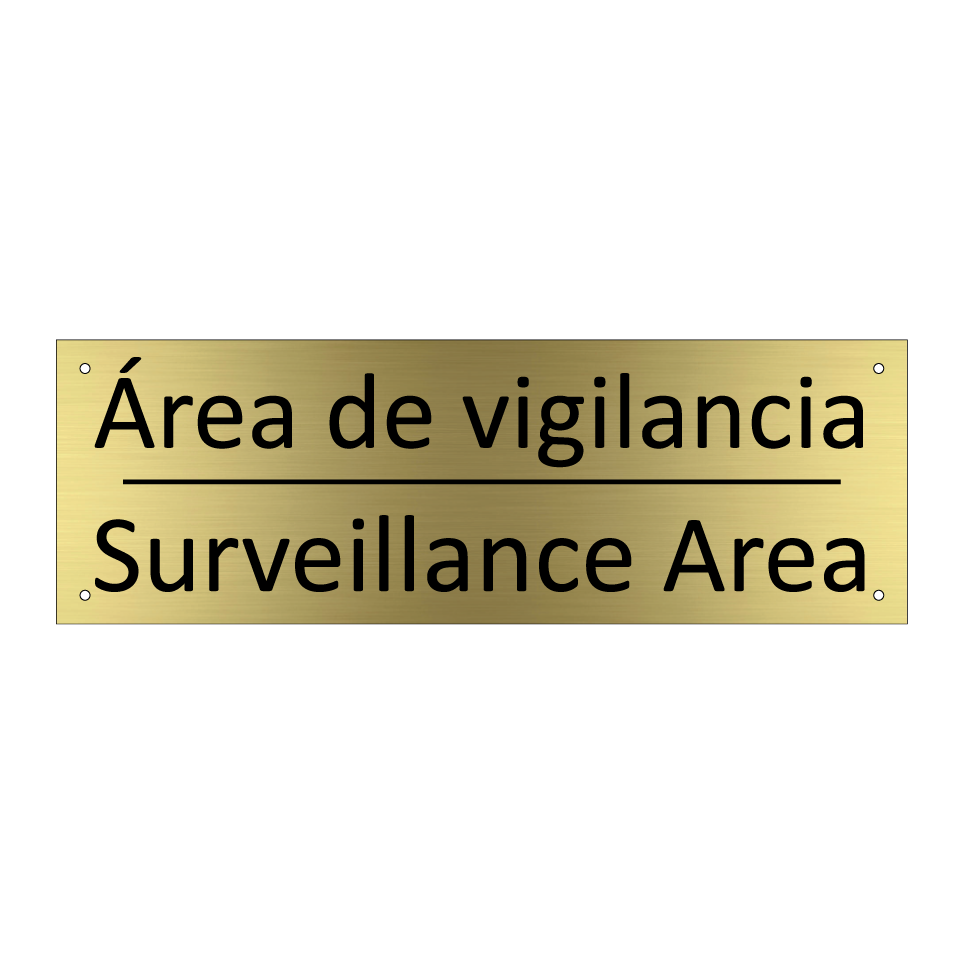 Área de vigilancia - Surveillance Area