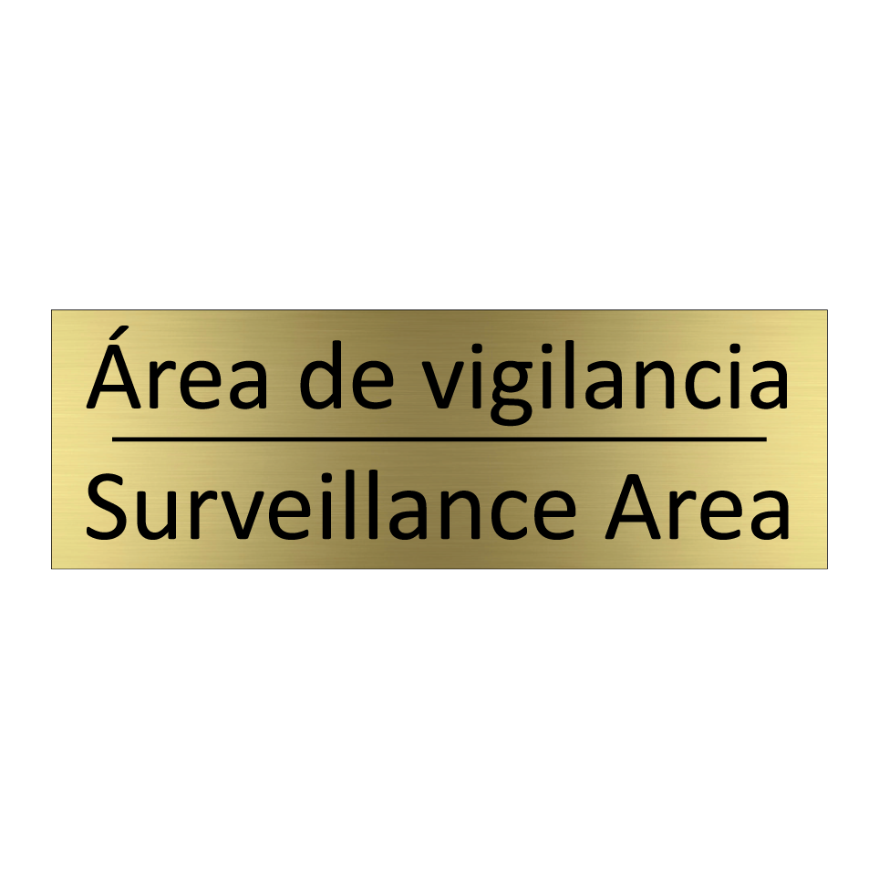 Área de vigilancia - Surveillance Area