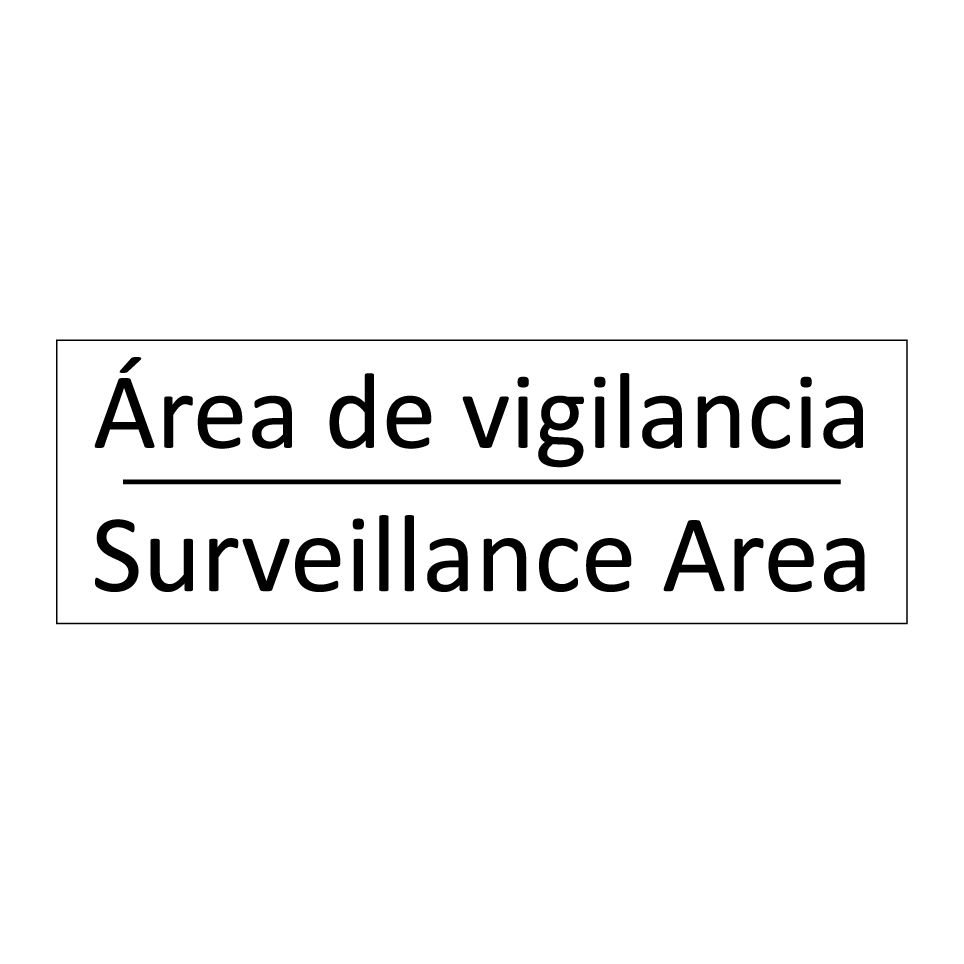 Área de vigilancia - Surveillance Area