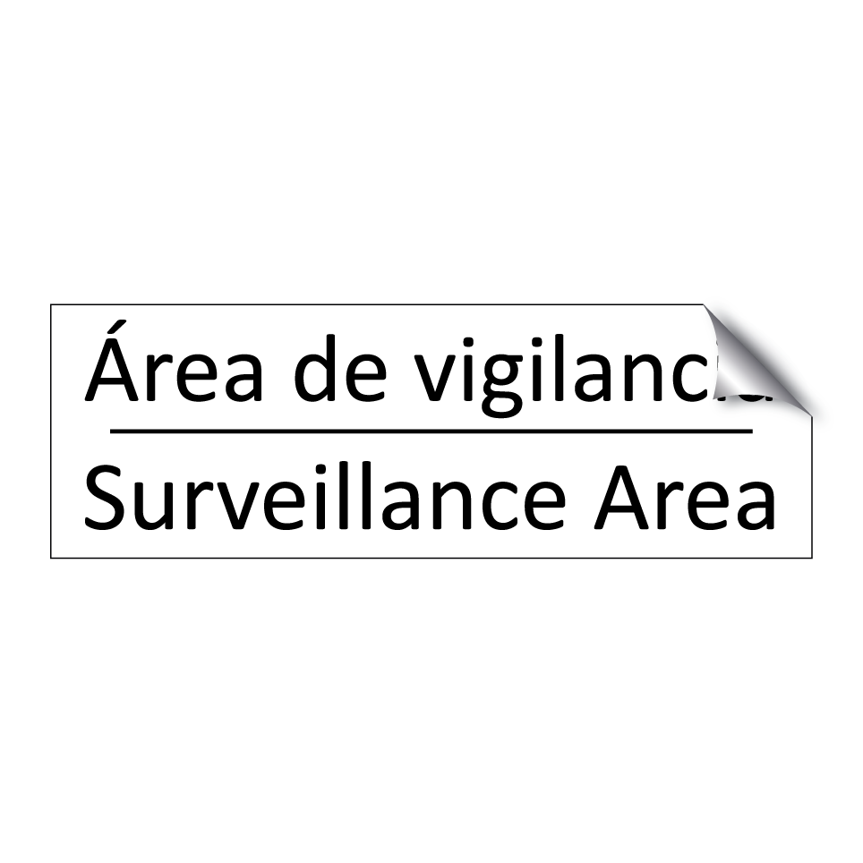 Área de vigilancia - Surveillance Area