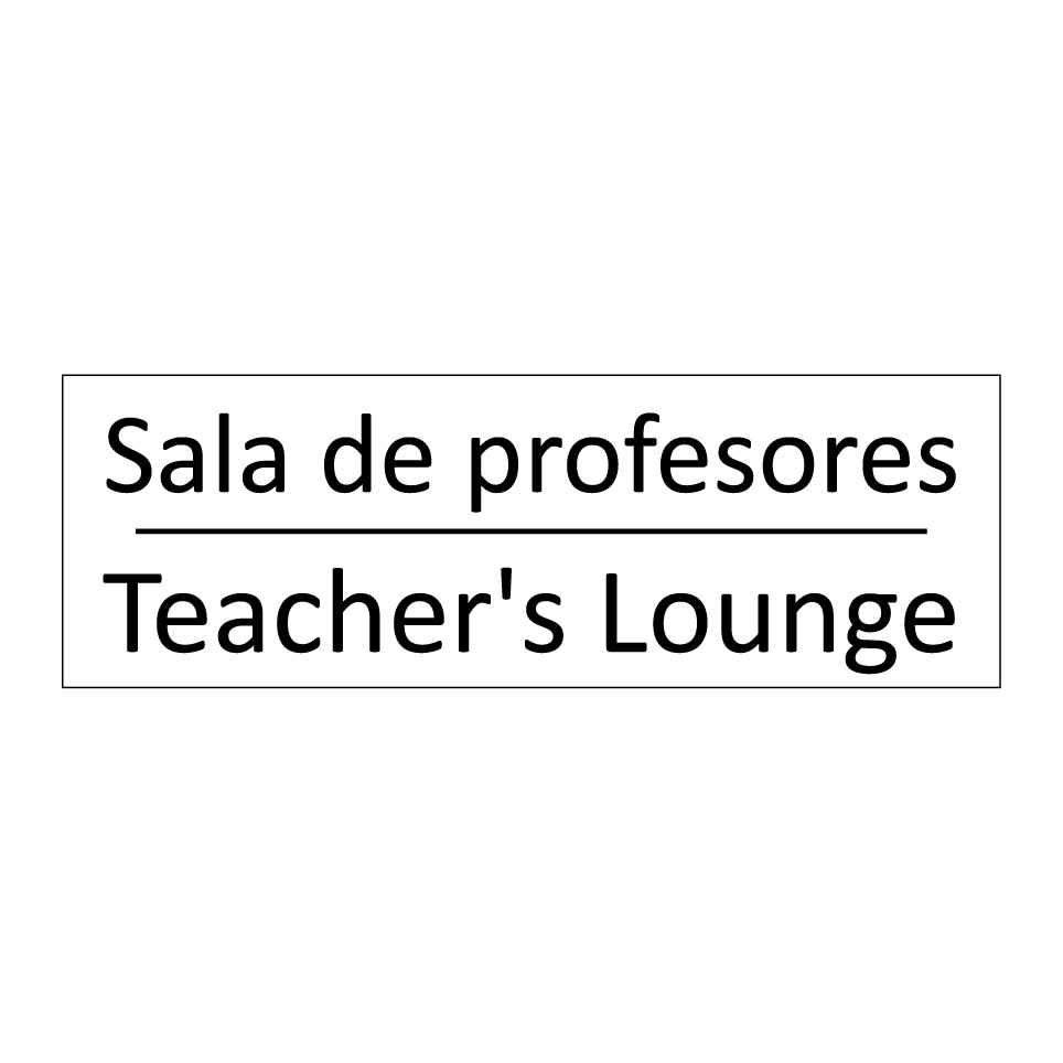 Sala de profesores - Teacher's Lounge