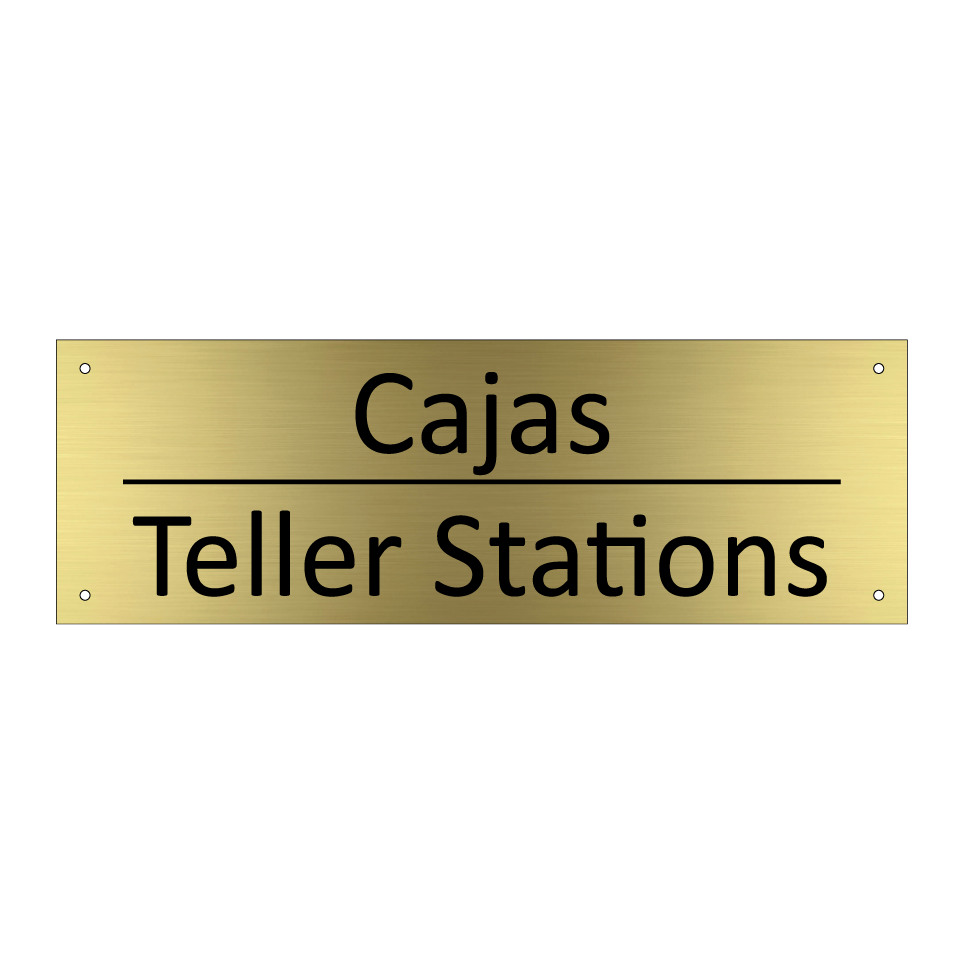 Cajas - Teller Stations