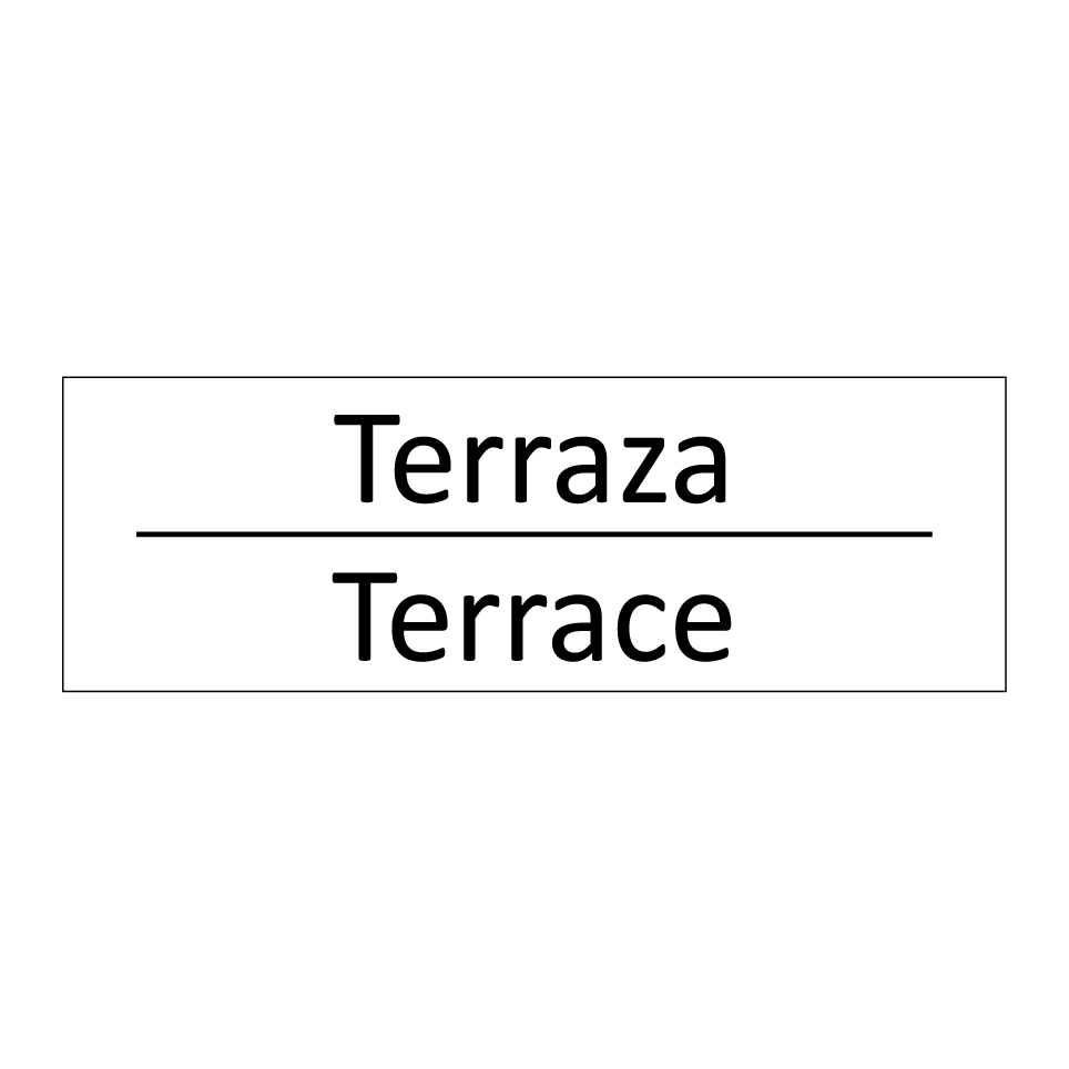 Terraza - Terrace