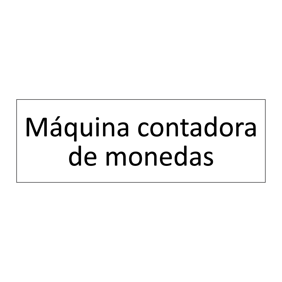 Máquina contadora de monedas
