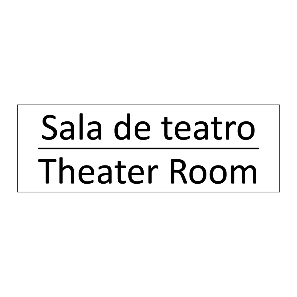 Sala de teatro - Theater Room