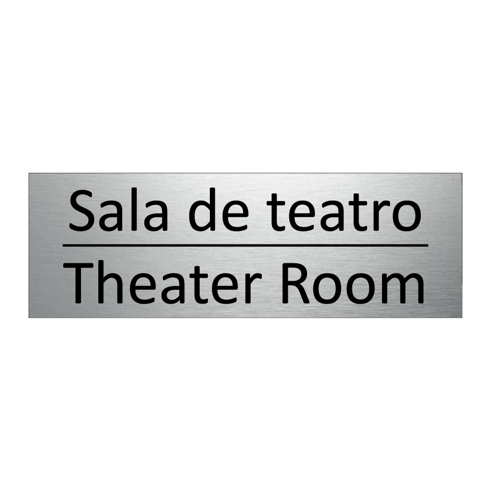 Sala de teatro - Theater Room