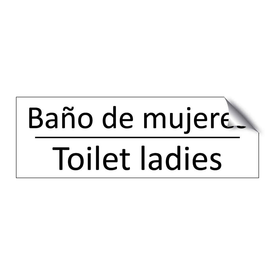 Baño de mujeres - Toilet ladies