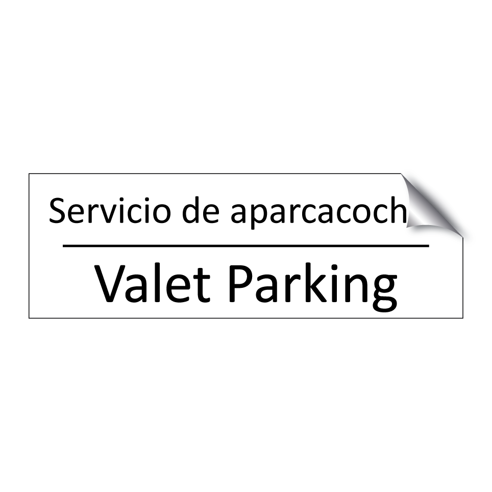 Servicio de aparcacoches - Valet Parking
