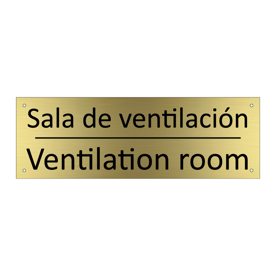 Sala de ventilación - Ventilation room