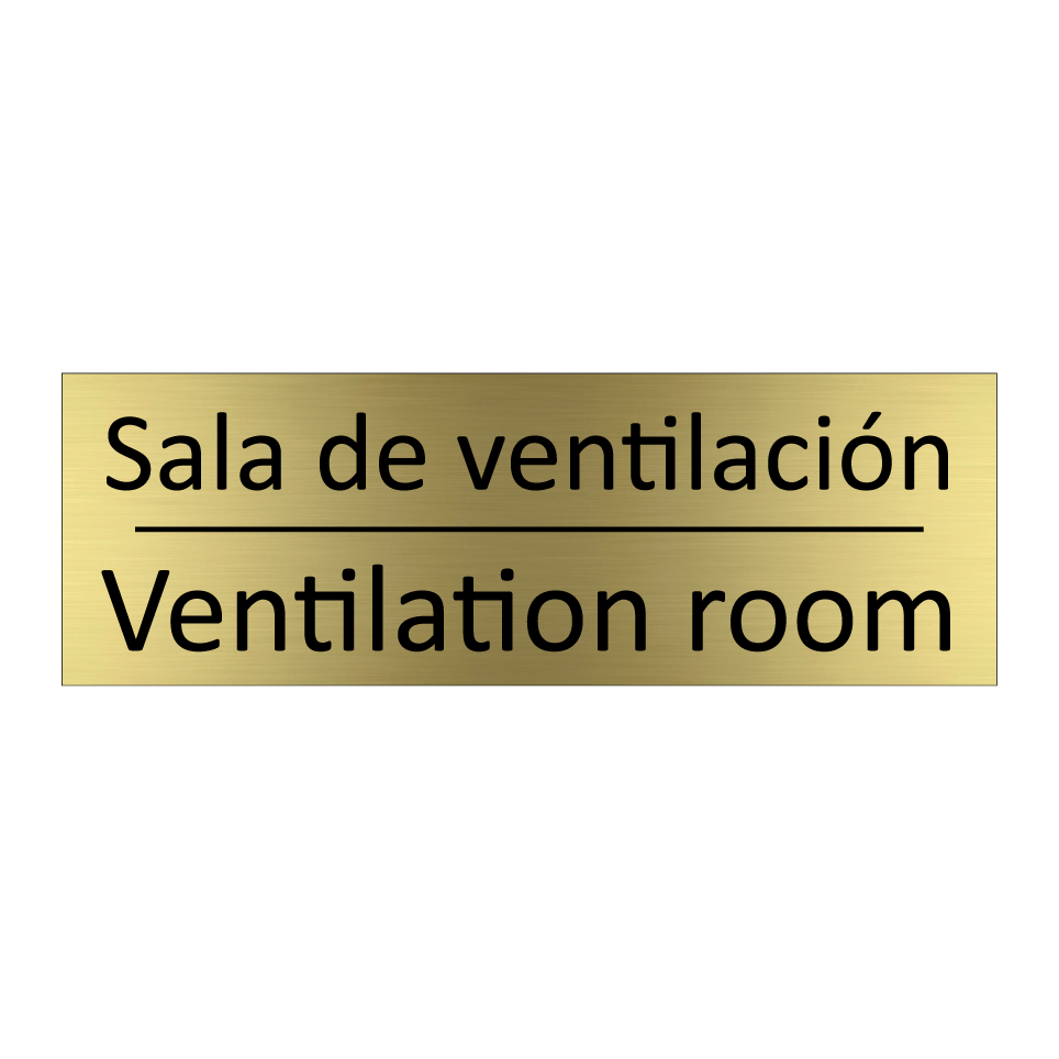 Sala de ventilación - Ventilation room