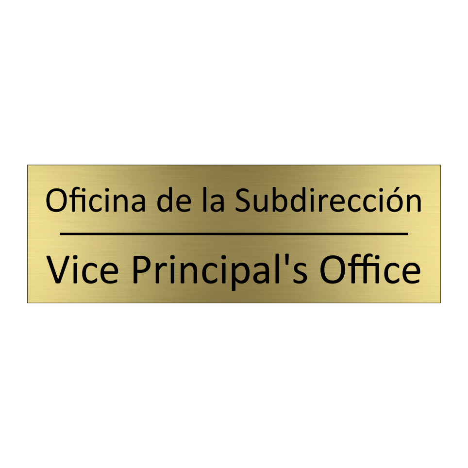 Oficina de la Subdirección - Vice Principal's Office