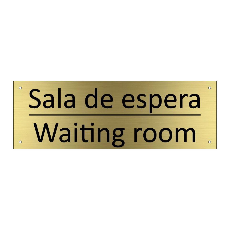 Sala de espera - Waiting room