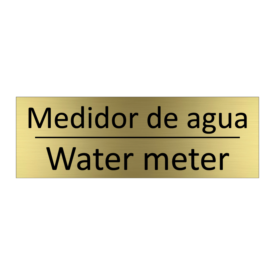 Medidor de agua - Water meter