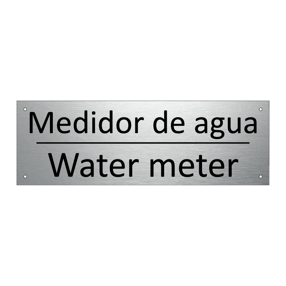 Medidor de agua - Water meter