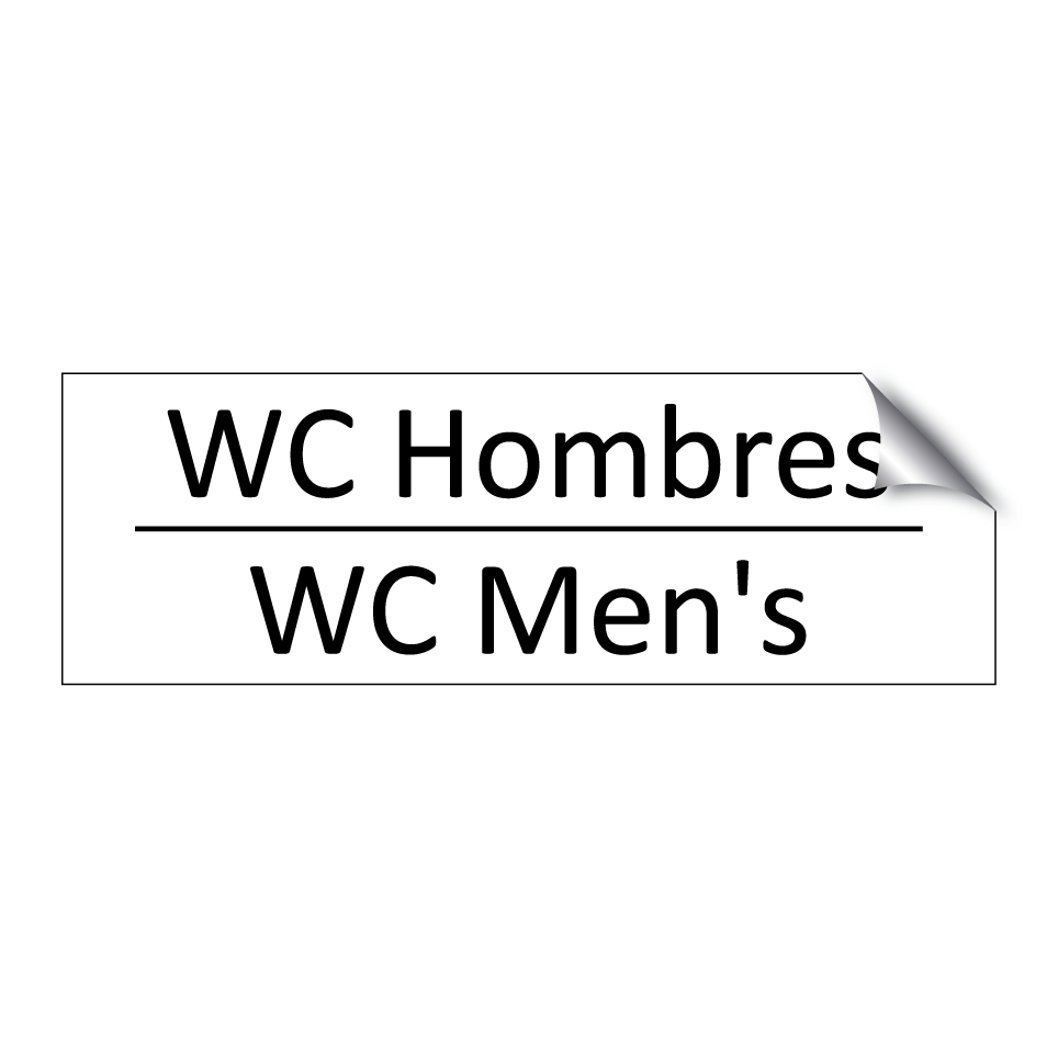 WC Hombres - WC Men's