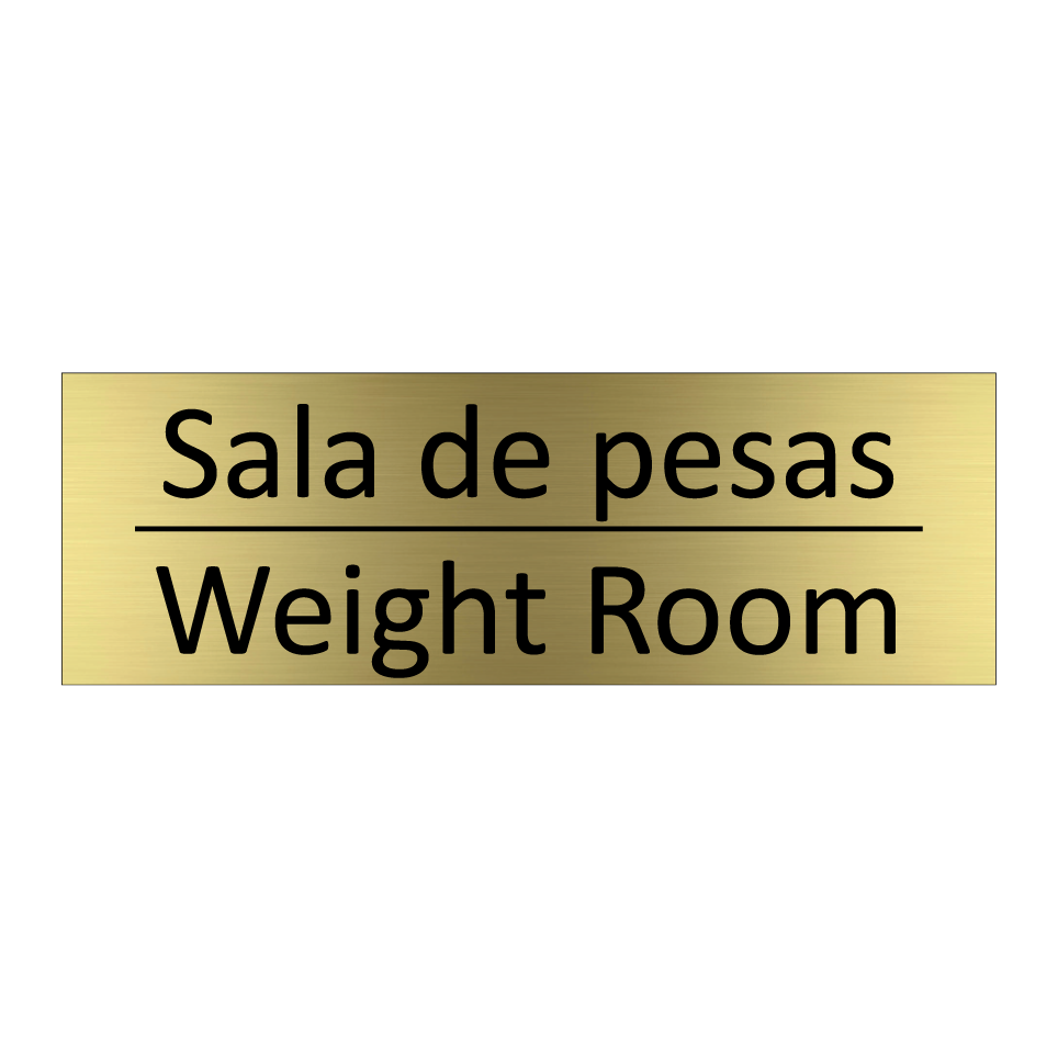 Sala de pesas - Weight Room