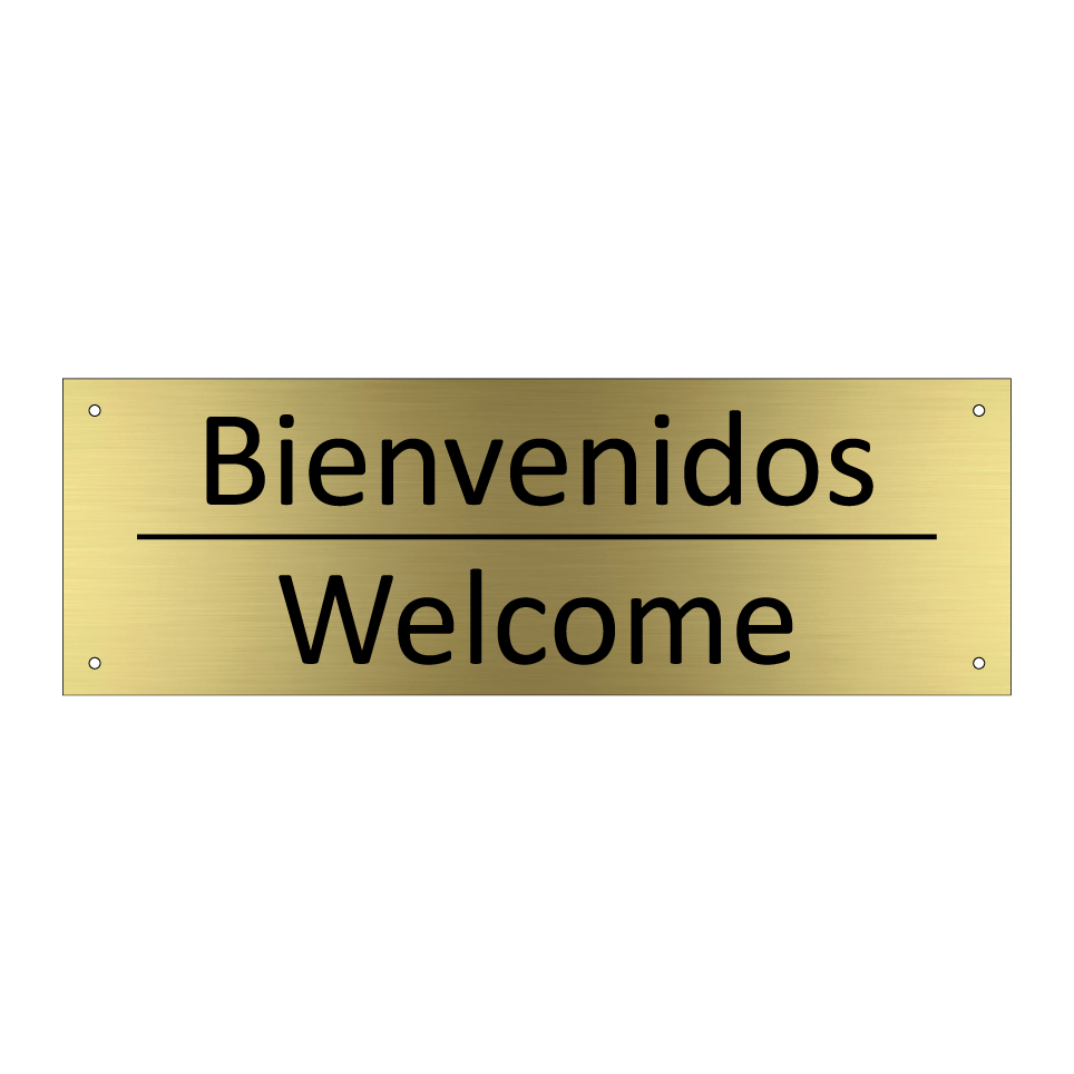 Bienvenidos - Welcome