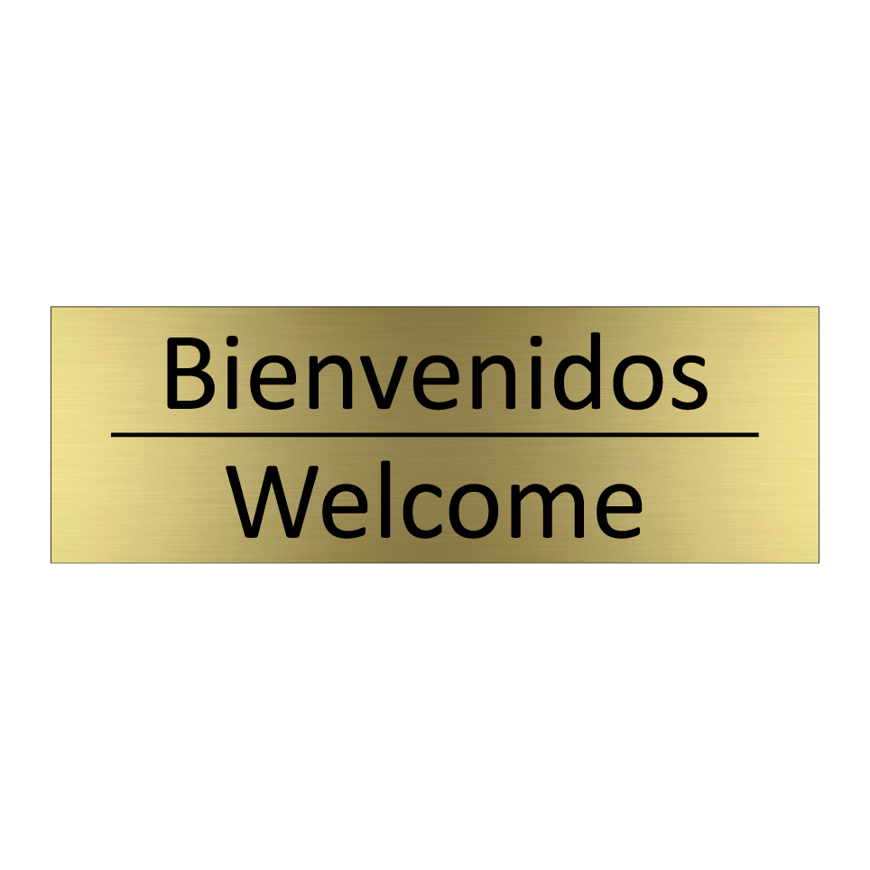 Bienvenidos - Welcome