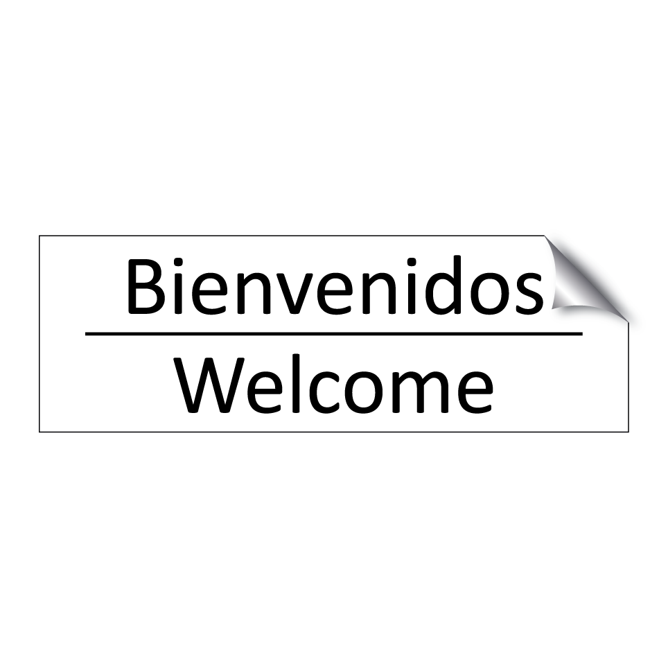 Bienvenidos - Welcome