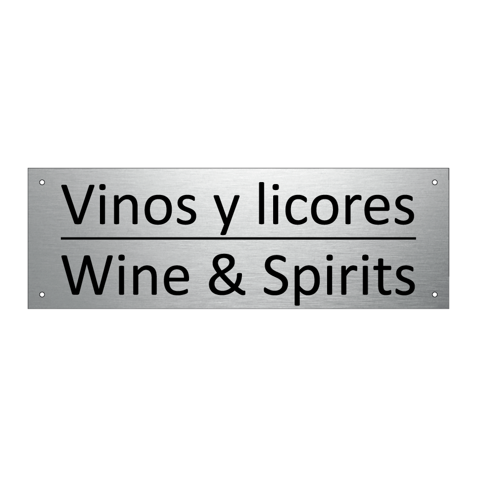 Vinos y licores - Wine & Spirits