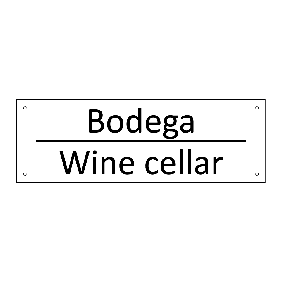 Bodega - Wine cellar