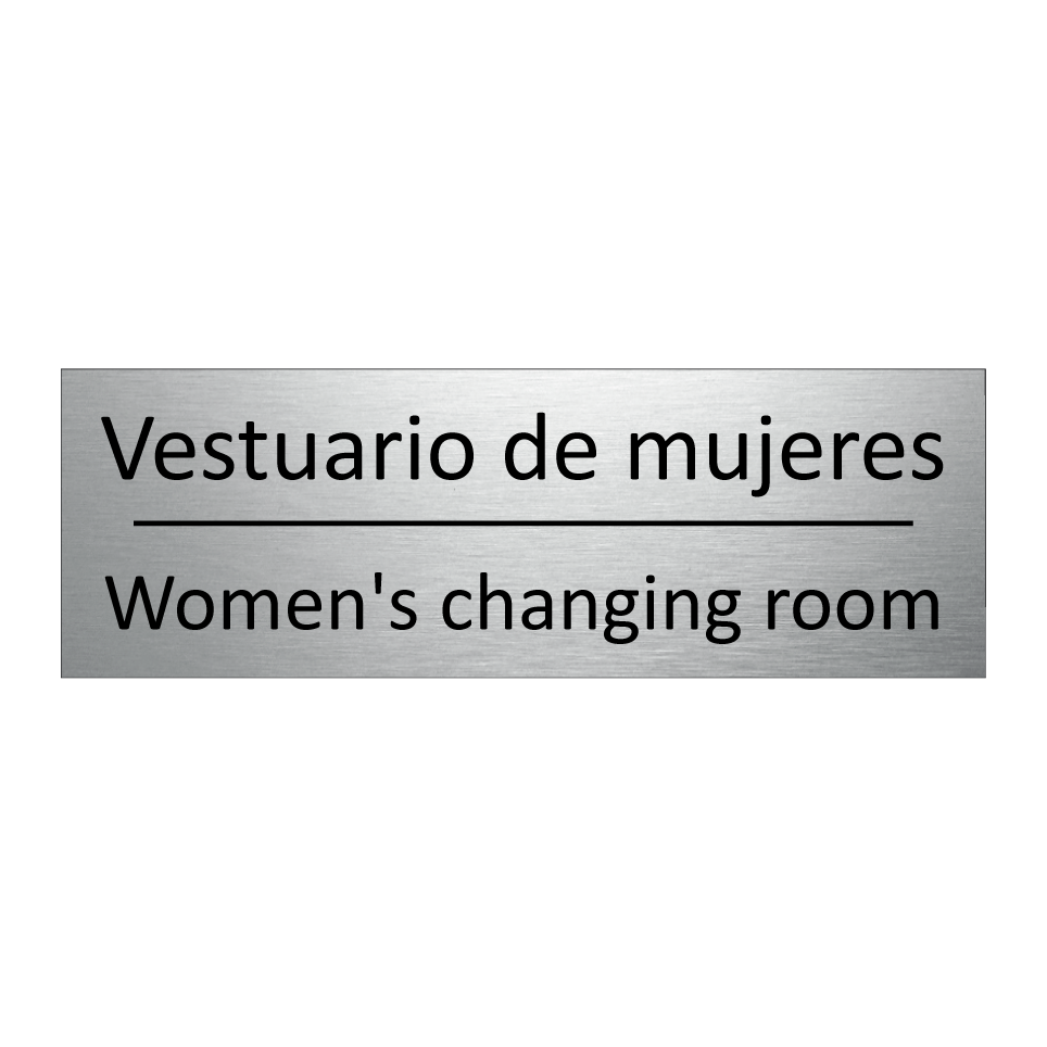 Vestuario de mujeres - Women's changing room