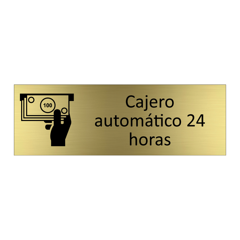 Cajero automático 24 horas
