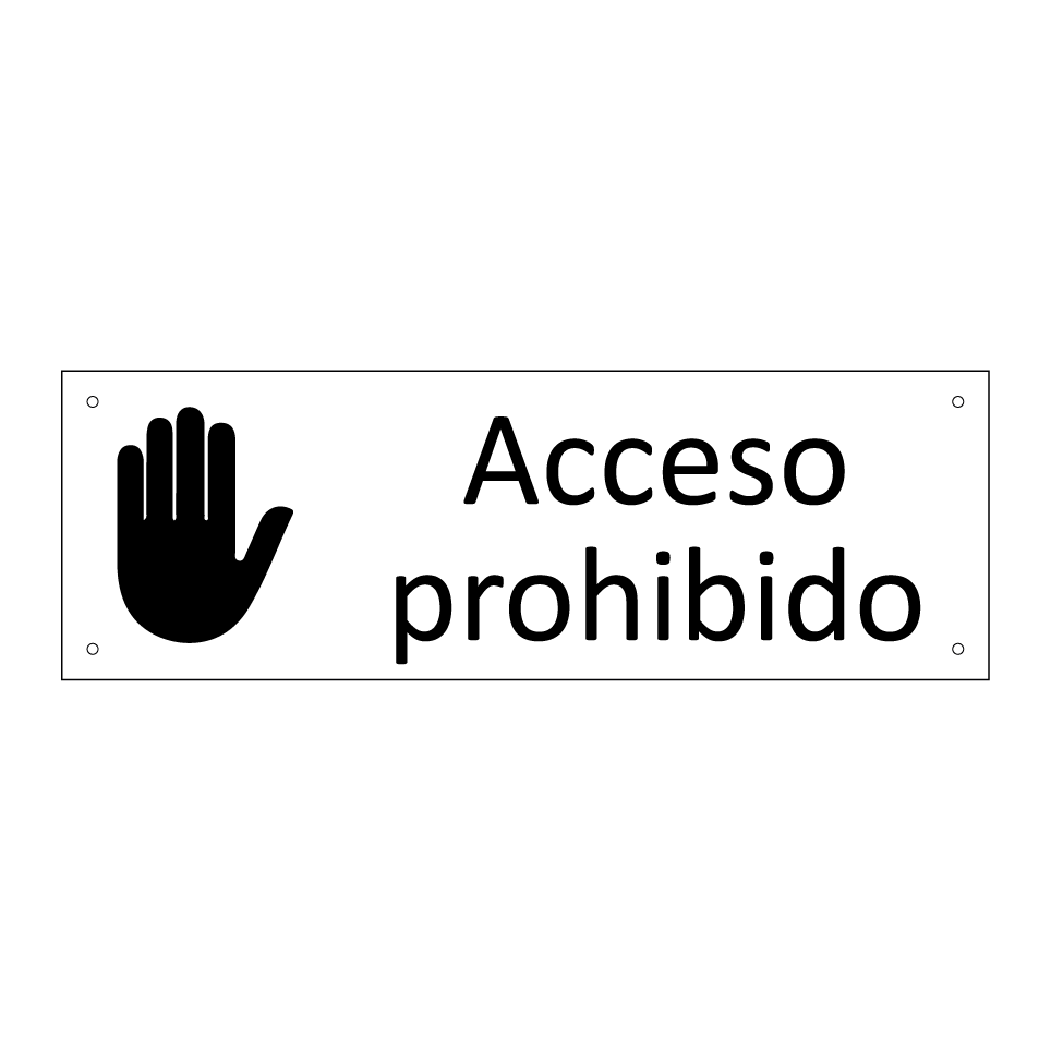 Acceso prohibido