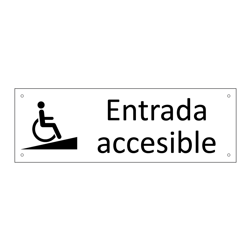 Entrada accesible