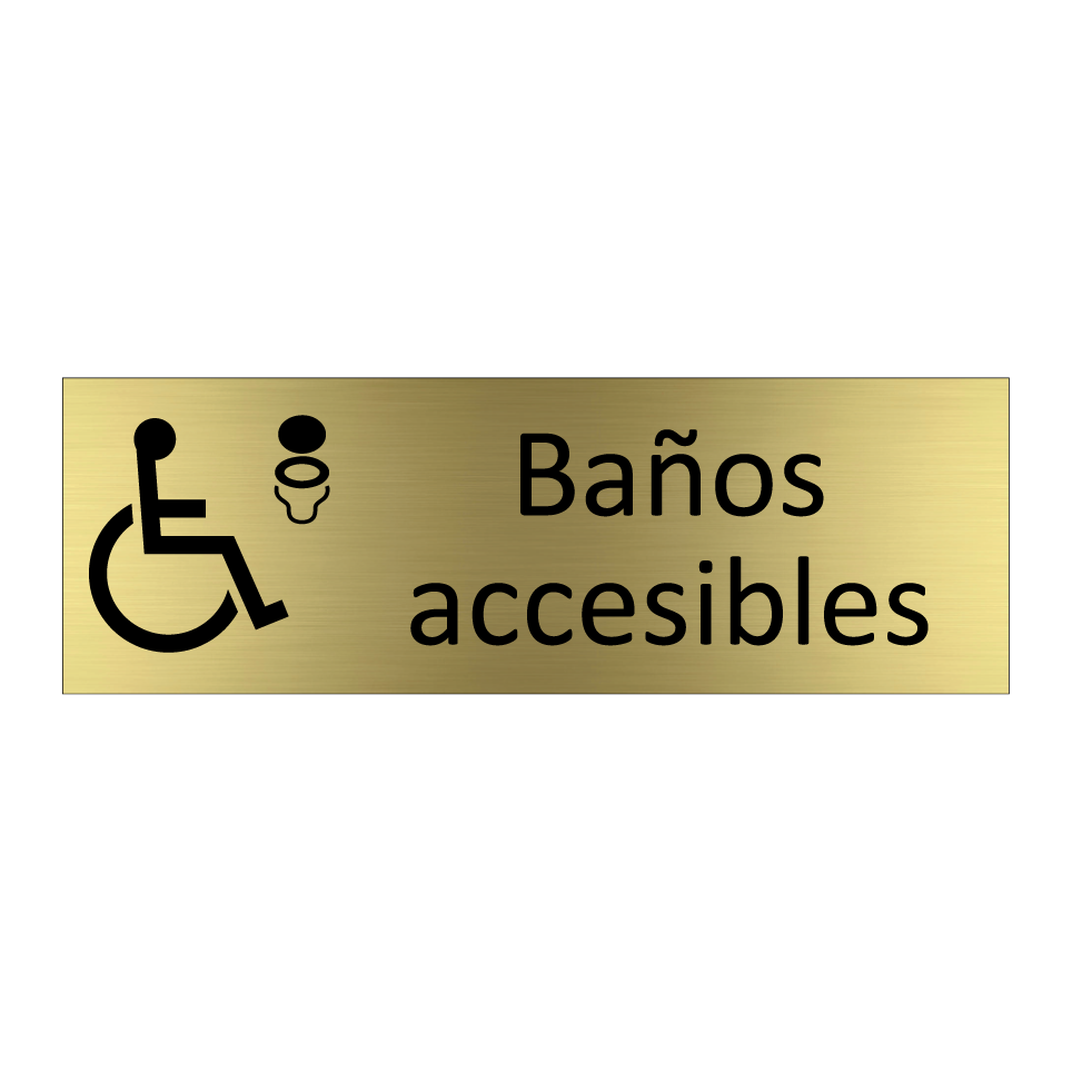 Baños accesibles